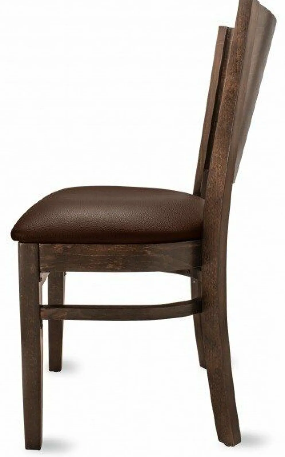 Gastro Restaurantstuhl Elan Sitz in braun