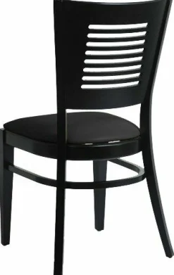 Gastro Restaurantstuhl Emily S11 Schwarz