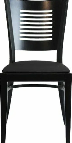 Gastro Restaurantstuhl Emily S11 Schwarz