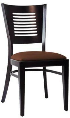 Gastro Restaurantstuhl Emily S22 Braun