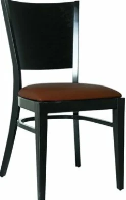 Gastro Restaurantstuhl Indo-S22 Braun