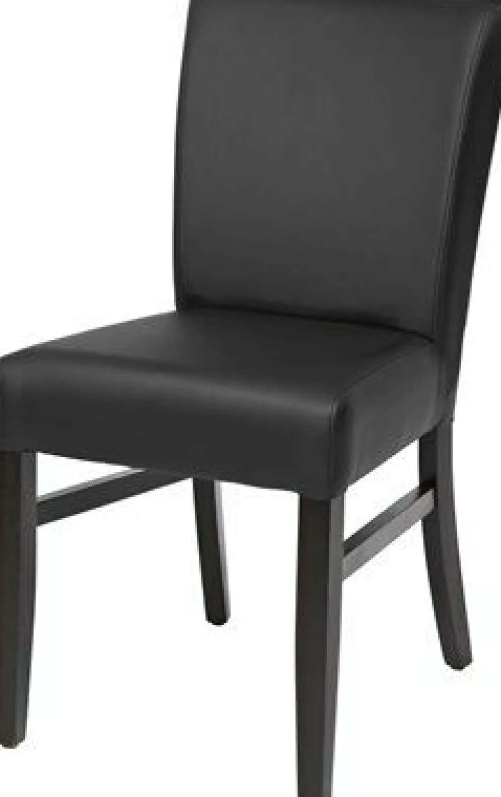 Gastro Stuhl Kati schwarz gepolstert