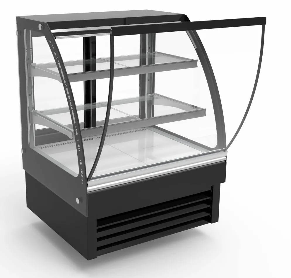 Gebäckvitrine Kühlvitrine CS90, 900x680x1200mm