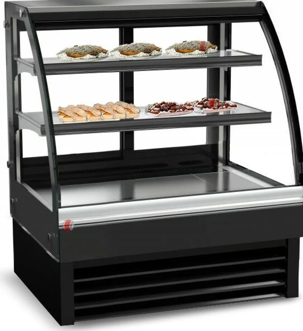 Gebäckvitrine Kühlvitrine CS90, 900x680x1200mm