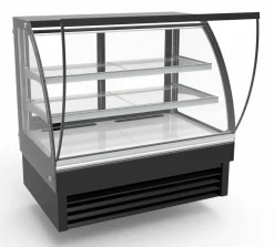 Gebäckvitrine Kühlvitrine CS120, 1200x680x1200mm