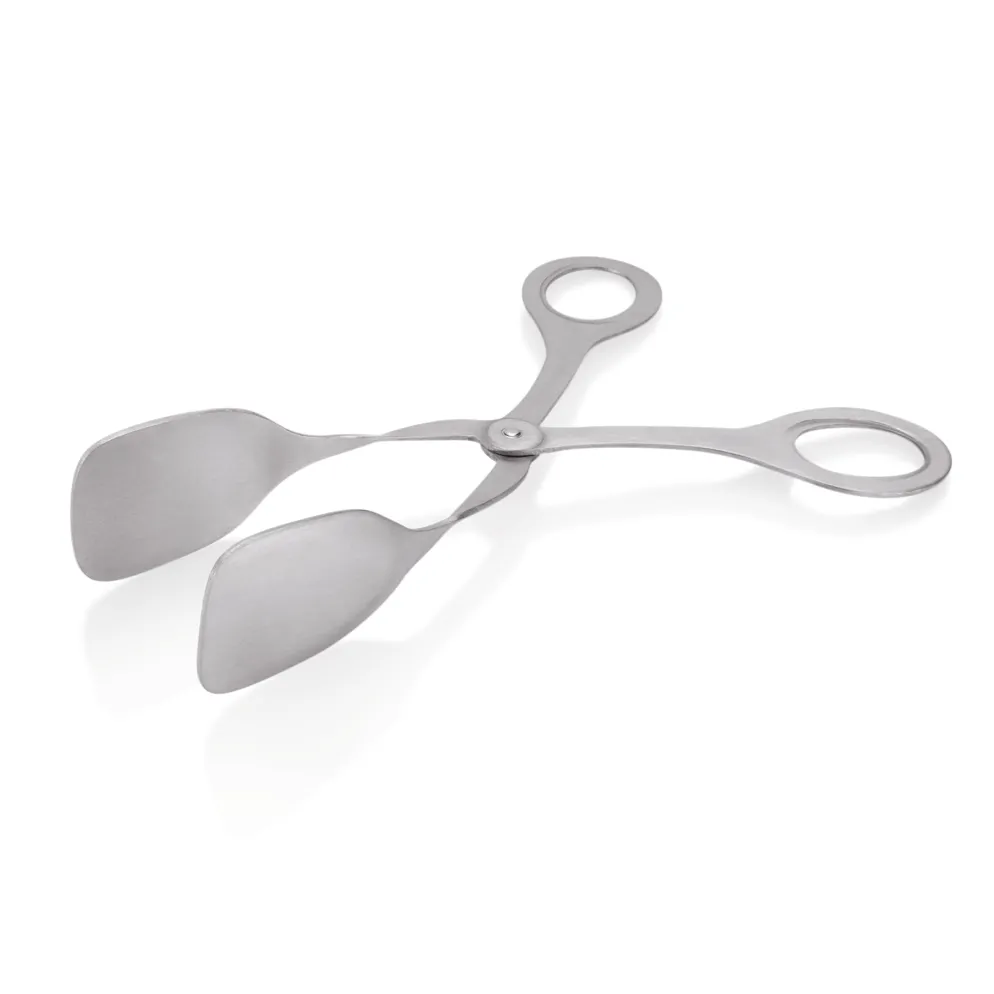 Gebäckzange, 18 cm, Chromnickelstahl