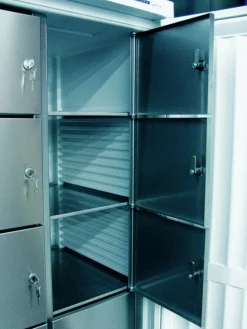 Gemeinschaftskühlschrank HZS 51-12, 12 Fächer, Volltür, Umluftkühlung