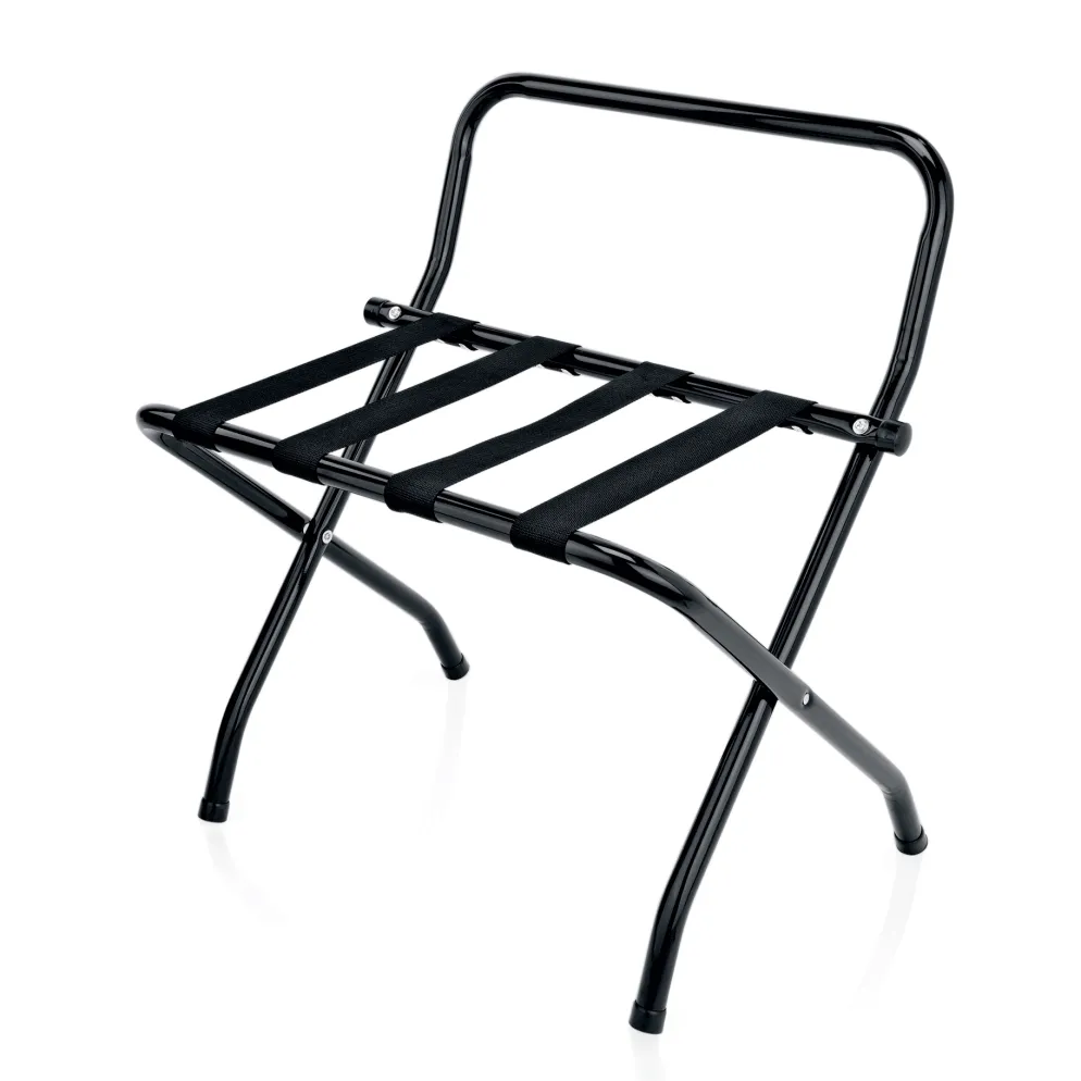 Gepäckablage mit Wandschutz, 62 x 47 x 46 cm, pulverbeschichtet, Stahl, Nylon