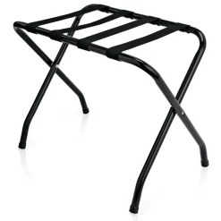 Gepäckablage, 65 x 40,5 x 54 cm, schwarz, pulverbeschichtet, Stahl, Nylon