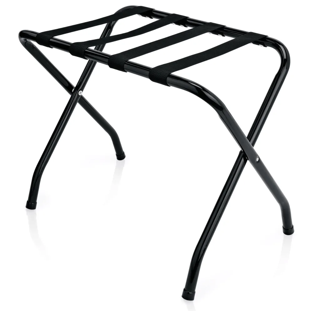 Gepäckablage, 65 x 40,5 x 54 cm, schwarz, pulverbeschichtet, Stahl, Nylon