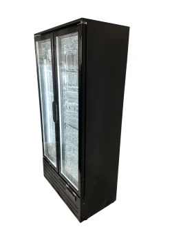Getränke Glastürkühlschrank Barkühler 2 Türen, Breite 900mm
