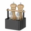 Gewürz/Besteckhalter schwarz 170x130x160 mm