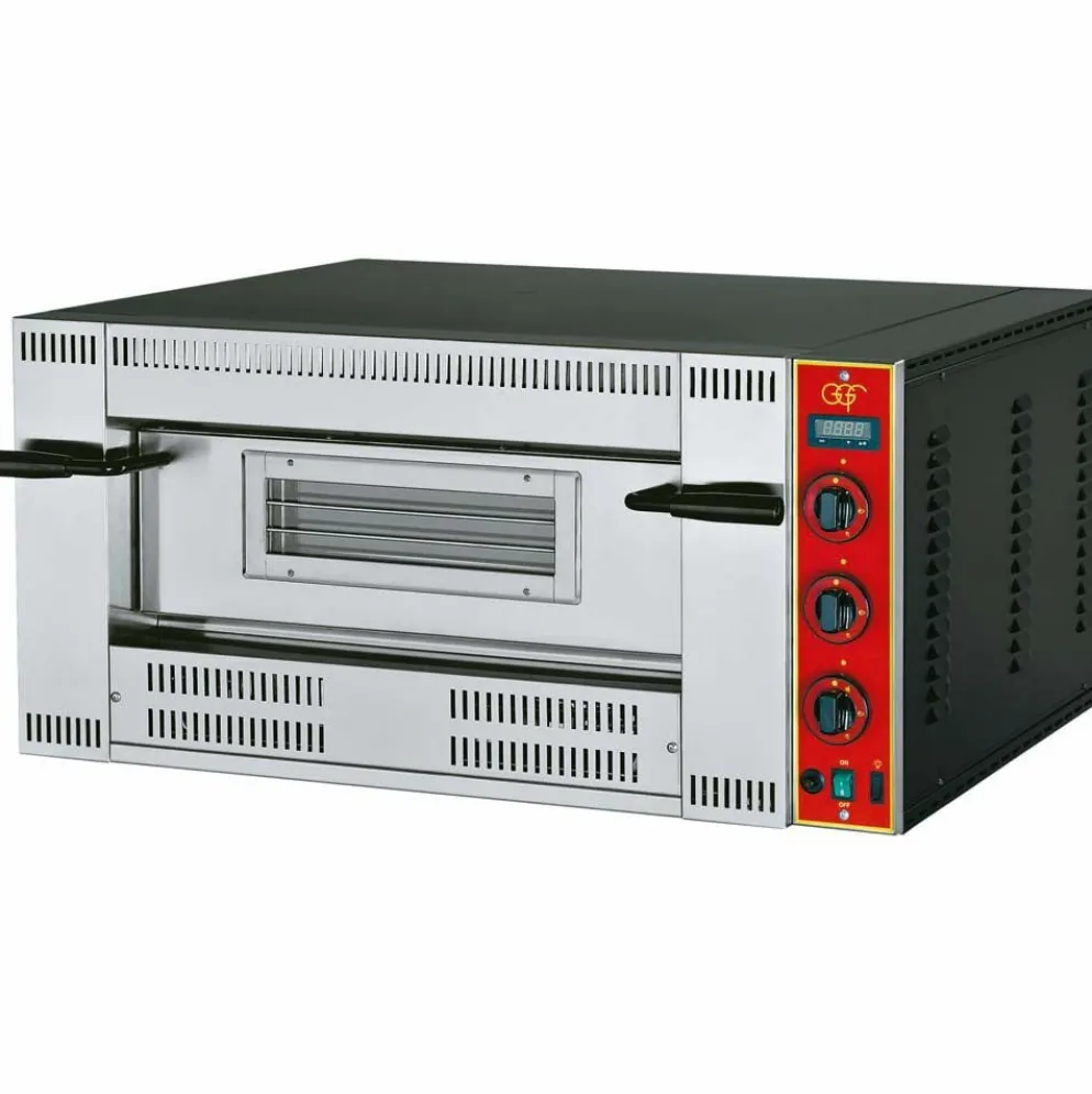 GGF Gas Pizzaofen für 4 Pizzen à Ø-300 mm, 13,9 kW