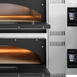 GGF Pizzaofen F-Line Digital, 4+4 Pizzen á Ø-360 mm, Breite 1010mm