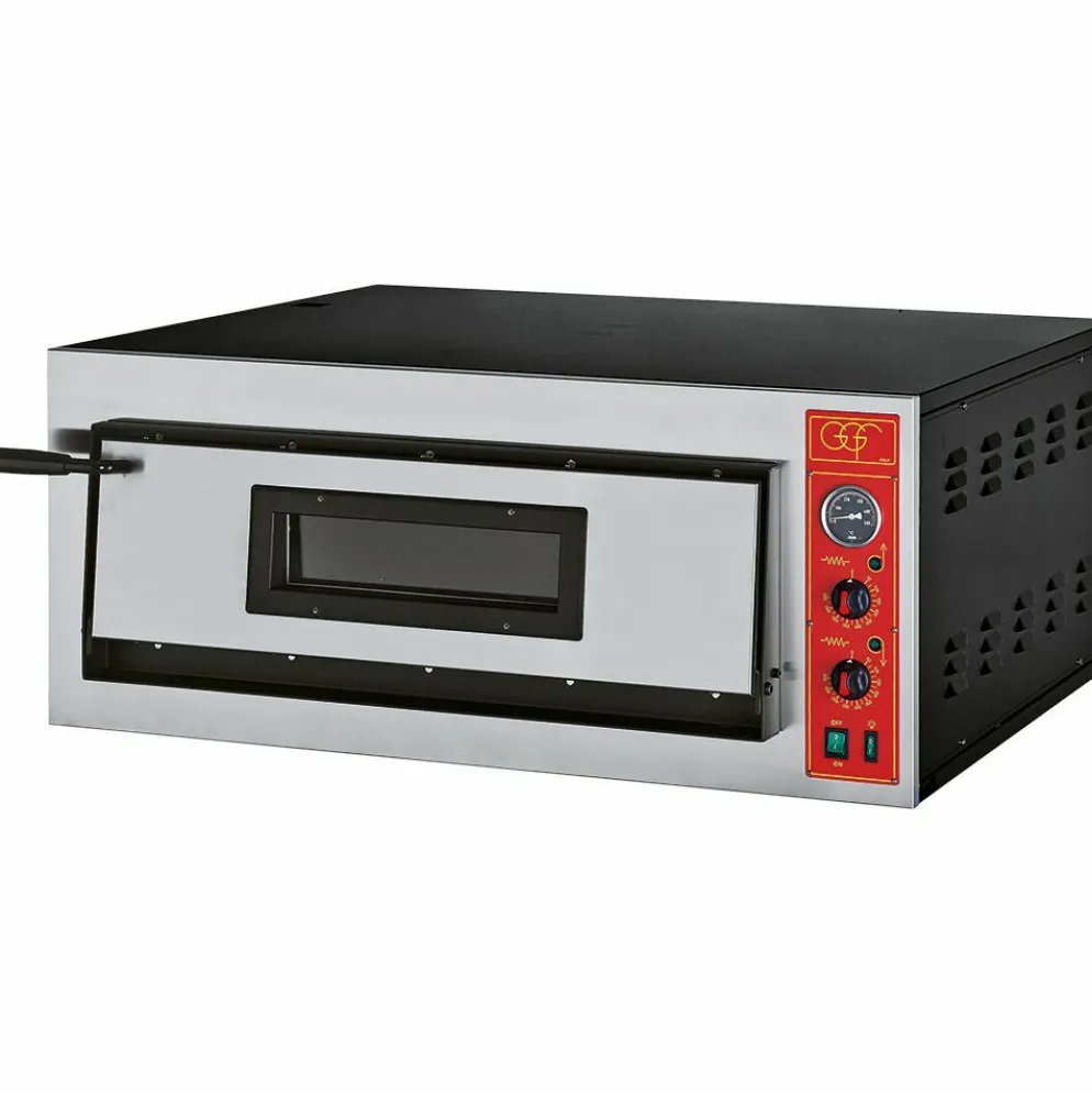 GGF Pizzaofen für 4 Pizzen à 360 mm, 5 kW, 1010x850x420mm