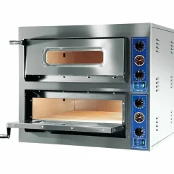 GGF Profi Pizzaofen 2 Backkammern, 12 kW, 1010x850x750mm, für 8x Ø36cm Pizzen