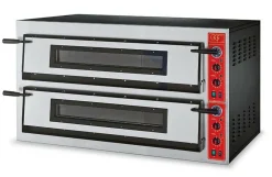 GGF Profi Pizzaofen 2 Backkammern, 18 kW für 12x Ø36cm Pizzen