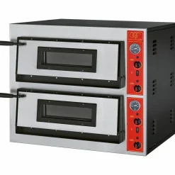GGF Profi Pizzaofen 2 Backkammern, 8.4 kW, 900x735x750mm, für 8x Ø30cm Pizzen