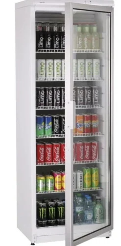 Glastürkühlschrank CD 350, 600x600x1730 mm