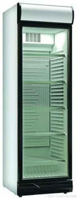 Glastürkühlschrank 375 GDU, 362L, 595x650x2000mm