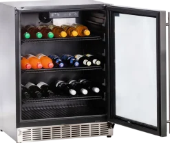 Glastürkühlschrank KBS 154 GU, EInbaufähig