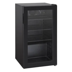 Glastürkühlschrank KBS 147 U schwarz