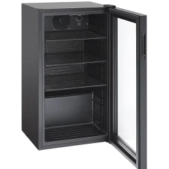 Glastürkühlschrank KBS 147 U schwarz