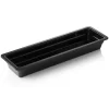 GN Behälter GN 65 BLACK 2/4-065 mm, schwarz, Melamin