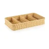 GN Besteckkorb 1/1 WEAVER PRO Systemkörbe, hellbeige, Polypropylen