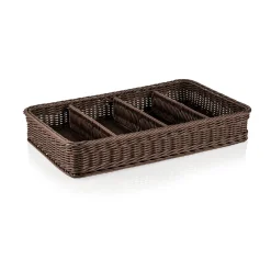 GN Besteckkorb 1/1 WEAVER PRO Systemkörbe, braun, Polypropylen