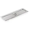 GN Deckel GN SELECT 2/4, mit Löffelaussparung, Chromnickelstahl 18/8