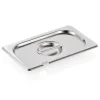 GN Deckel GN SELECT 1/4, mit Löffelaussparung, Chromnickelstahl 18/8