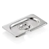 GN Deckel GN SELECT 1/9, mit Löffelaussparung, Chromnickelstahl 18/8