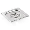 GN Deckel GN SELECT 1/6, mit Löffelaussparung, Chromnickelstahl 18/8