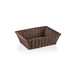 GN Korb 1/2 WEAVER PRO GN Körbe, braun, Polypropylen, Chromnickelstahl 18/10