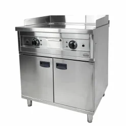 Grillplatte Chrom glatt Entry 700 Elektro, 800x700x980 mm
