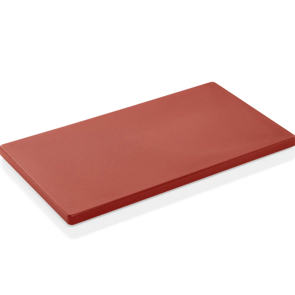 HACCP Schneidbrett GN 1/1 HACCP CHOPPING BOARDS, 53 x 32,5 x 2 cm, rot, Polyethylen