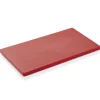 HACCP Schneidbrett HACCP CHOPPING BOARDS, 60 x 40 x 2 cm, rot, Polyethylen