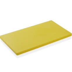 HACCP Schneidbrett HACCP CHOPPING BOARDS, 50 x 30 x 2 cm, gelb, Polyethylen