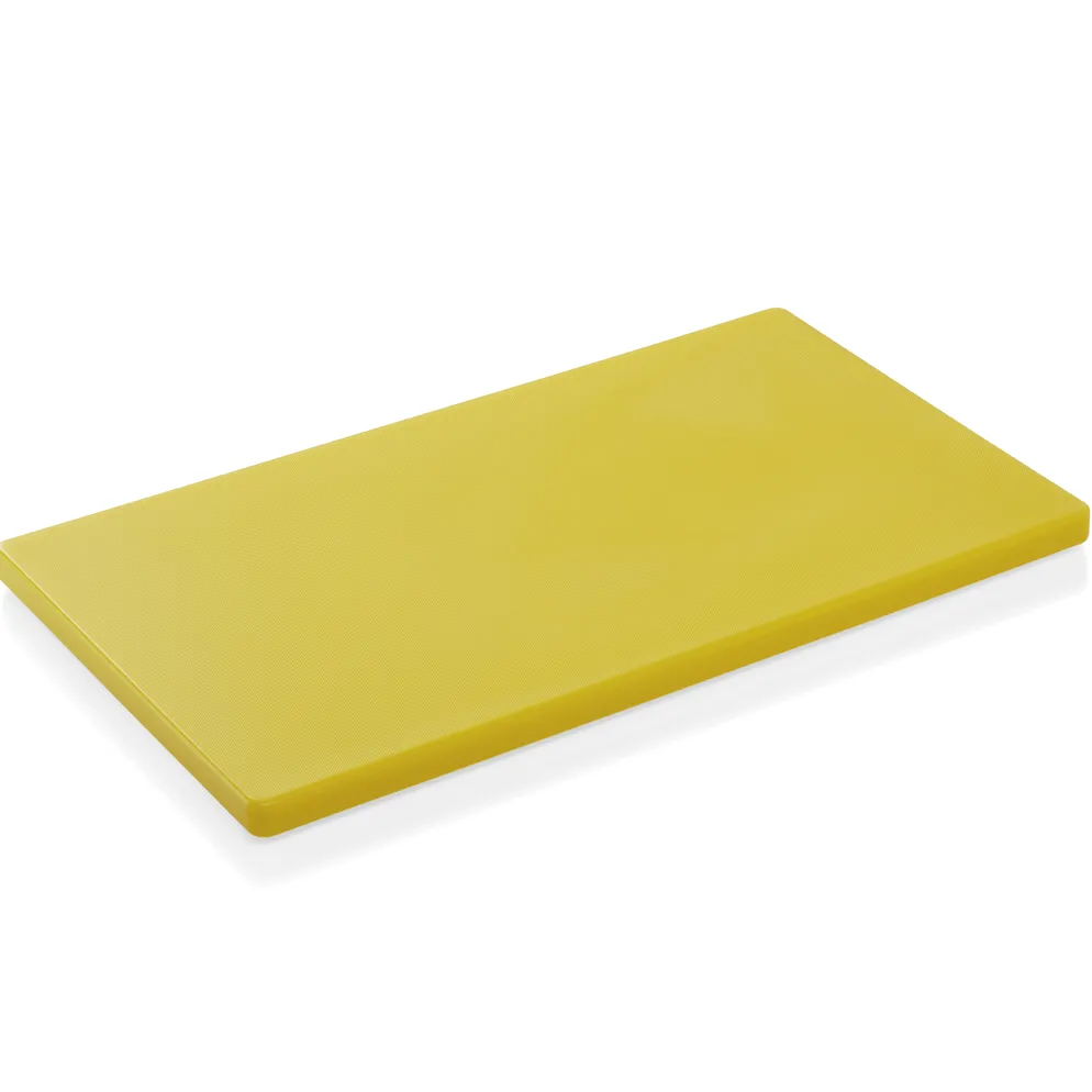 HACCP Schneidbrett HACCP CHOPPING BOARDS, 50 x 30 x 2 cm, gelb, Polyethylen