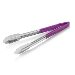 HACCP Universalzange HACCP TONGS, 30 cm, lila, Chromstahl 18/0