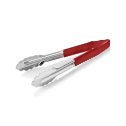 HACCP Universalzange HACCP TONGS, 23 cm, rot, Chromstahl 18/0