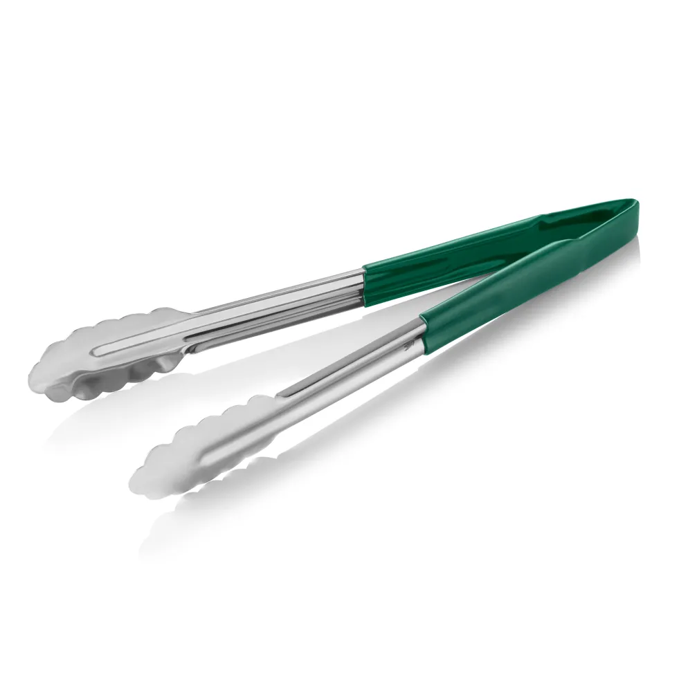 HACCP Universalzange HACCP TONGS, 30 cm, grün Chromstahl 18/0