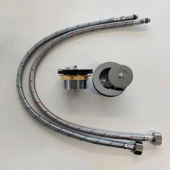 Handwasch-Ausgussbecken-Kombination Breite 500x700 mm