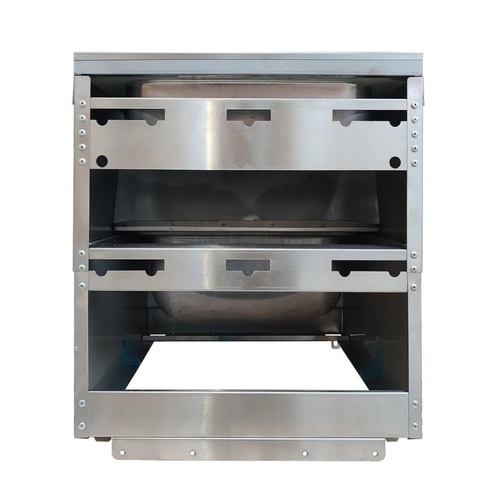 Handwasch-Ausgussbecken-Kombination Breite 500x700 mm
