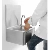 Handwaschbecken CS mit Knie-Bedienung, 400x330x570mm