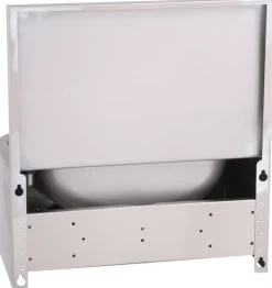 Handwaschbecken halbrunde Form BxTxH 48x35x52cm