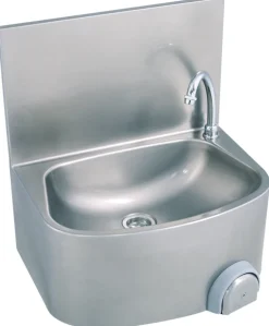 Handwaschbecken halbrunde Form BxTxH 48x35x52cm