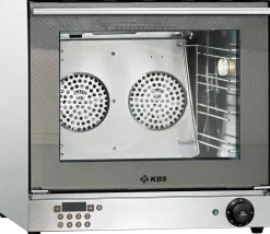 Heißluftofen 595 mm 2,7 kW für 4 Bleche 430×320 mm, Tischgerät