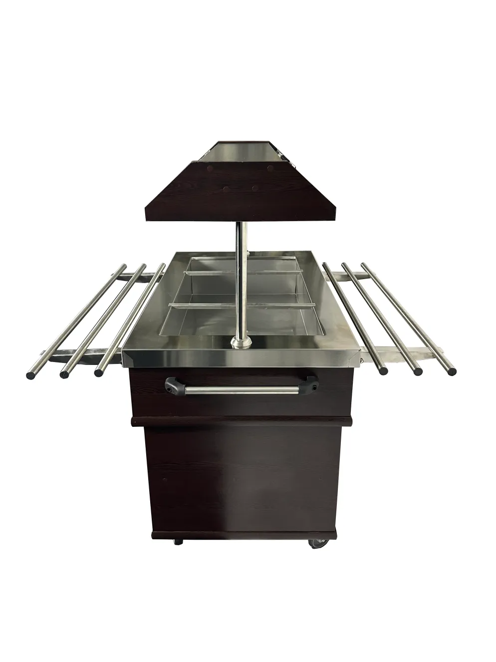 Heisses Buffet, Wärmebuffet mit Tablettrutsche für 4x GN1/1